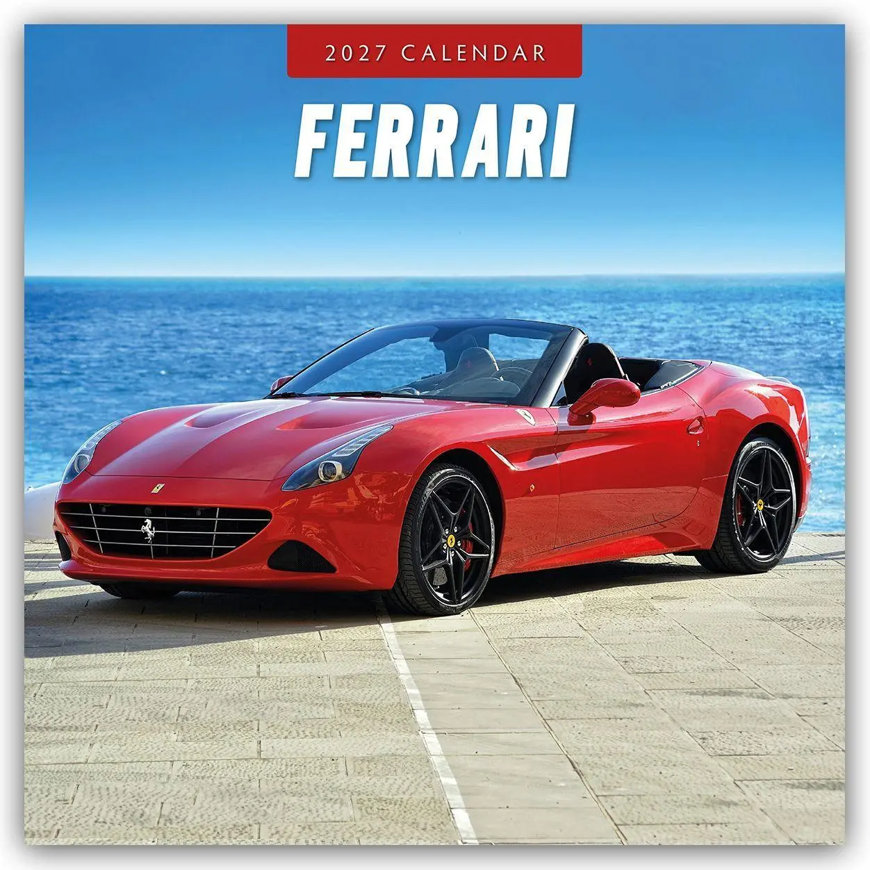 Cover: 9781837016440 | Ferrari 2027 - 16-Monatskalender | Robin Red | Kalender | 28 S. | 2027