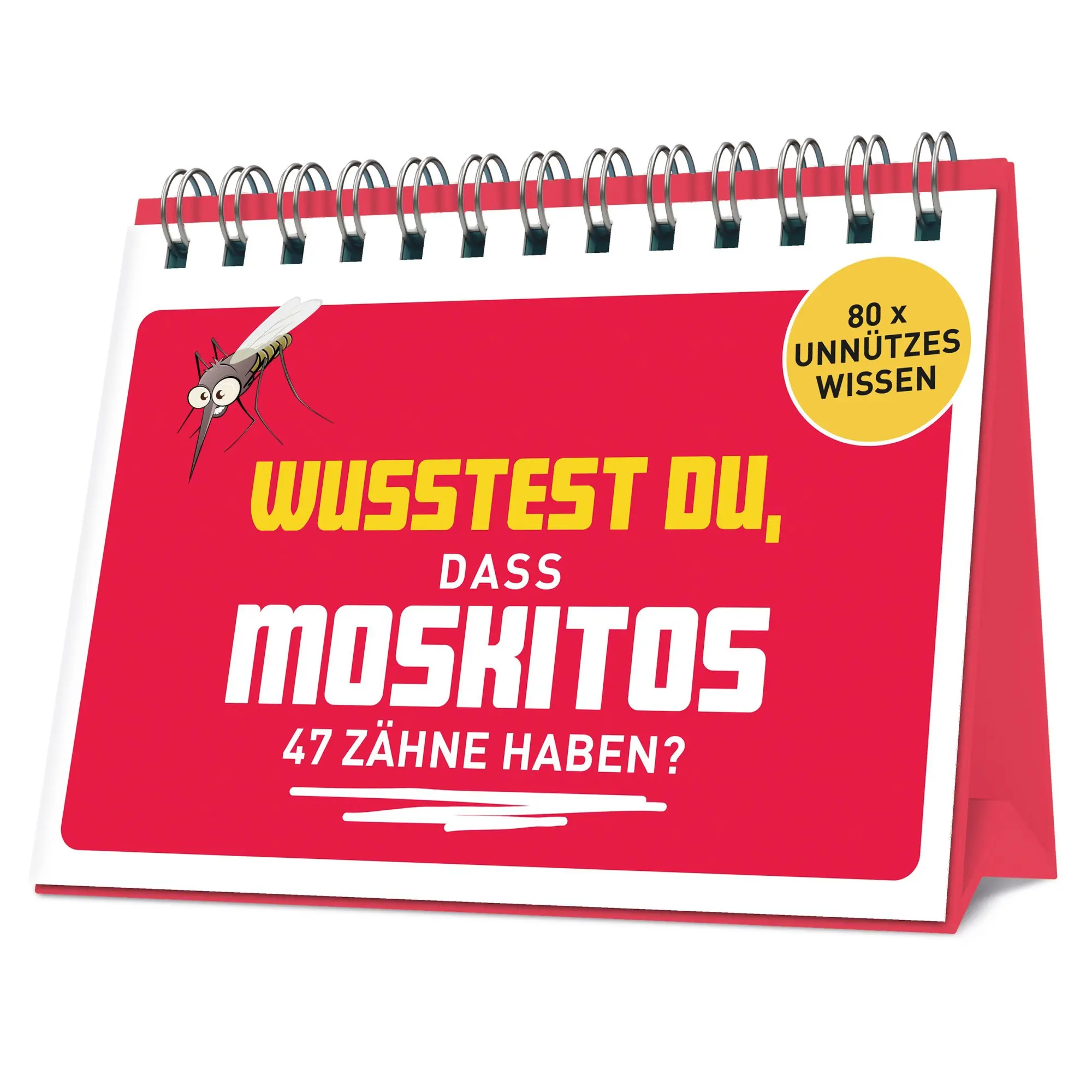 Cover: 9783625196440 | Wusstest du, dass Moskitos 47 Zähne haben? | mbH | Buch | 80 S. | 2026