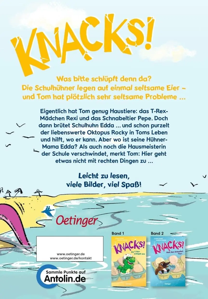 Rückseite: 9783751206440 | Knacks! 3 Oktopus rockt! | Claudia Scharf | Buch | Knacks! | 128 S.
