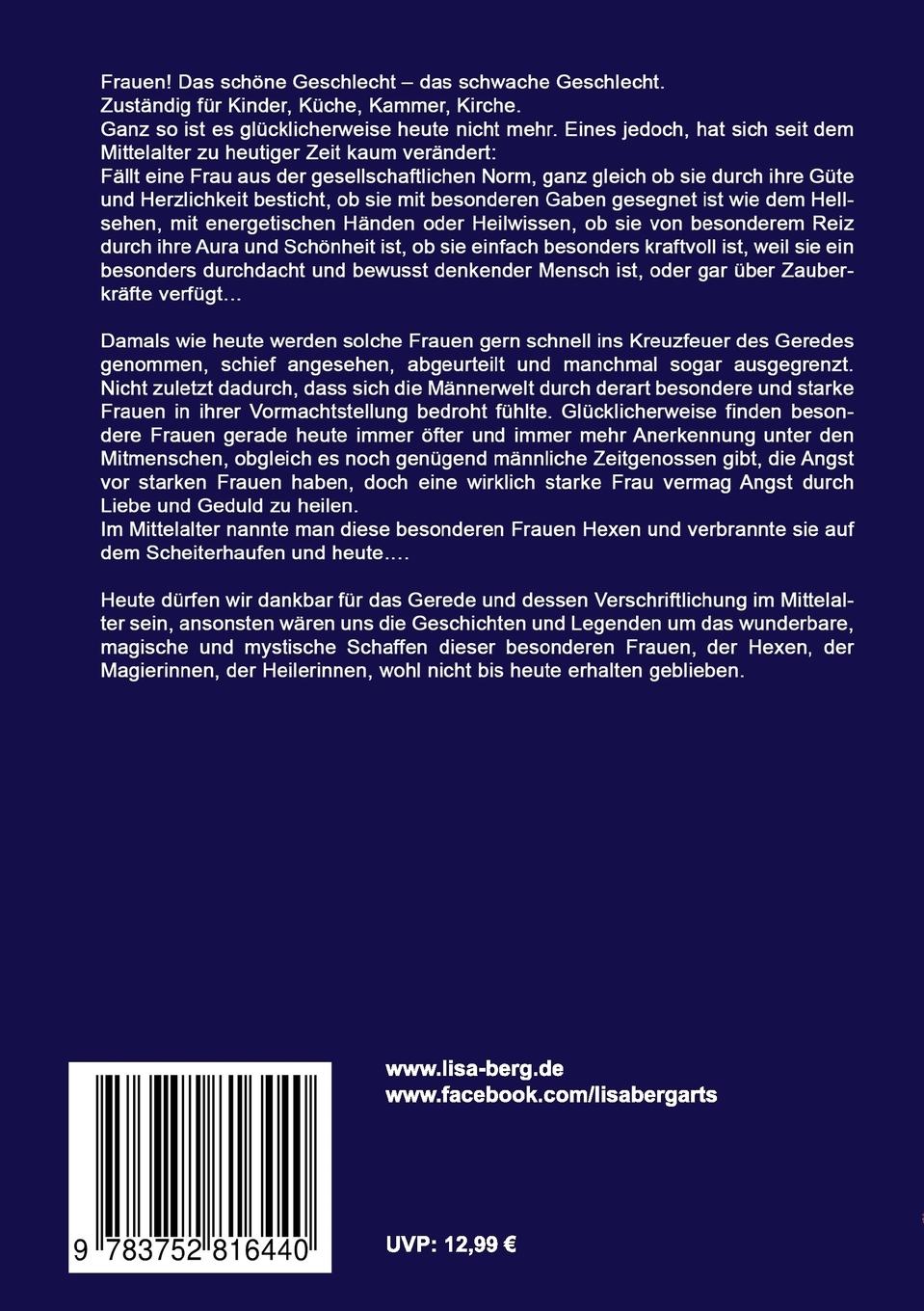 Rückseite: 9783752816440 | Wunder, Weisheit, Weib | Kraft der Weiblichkeit | Lisa Berg | Buch