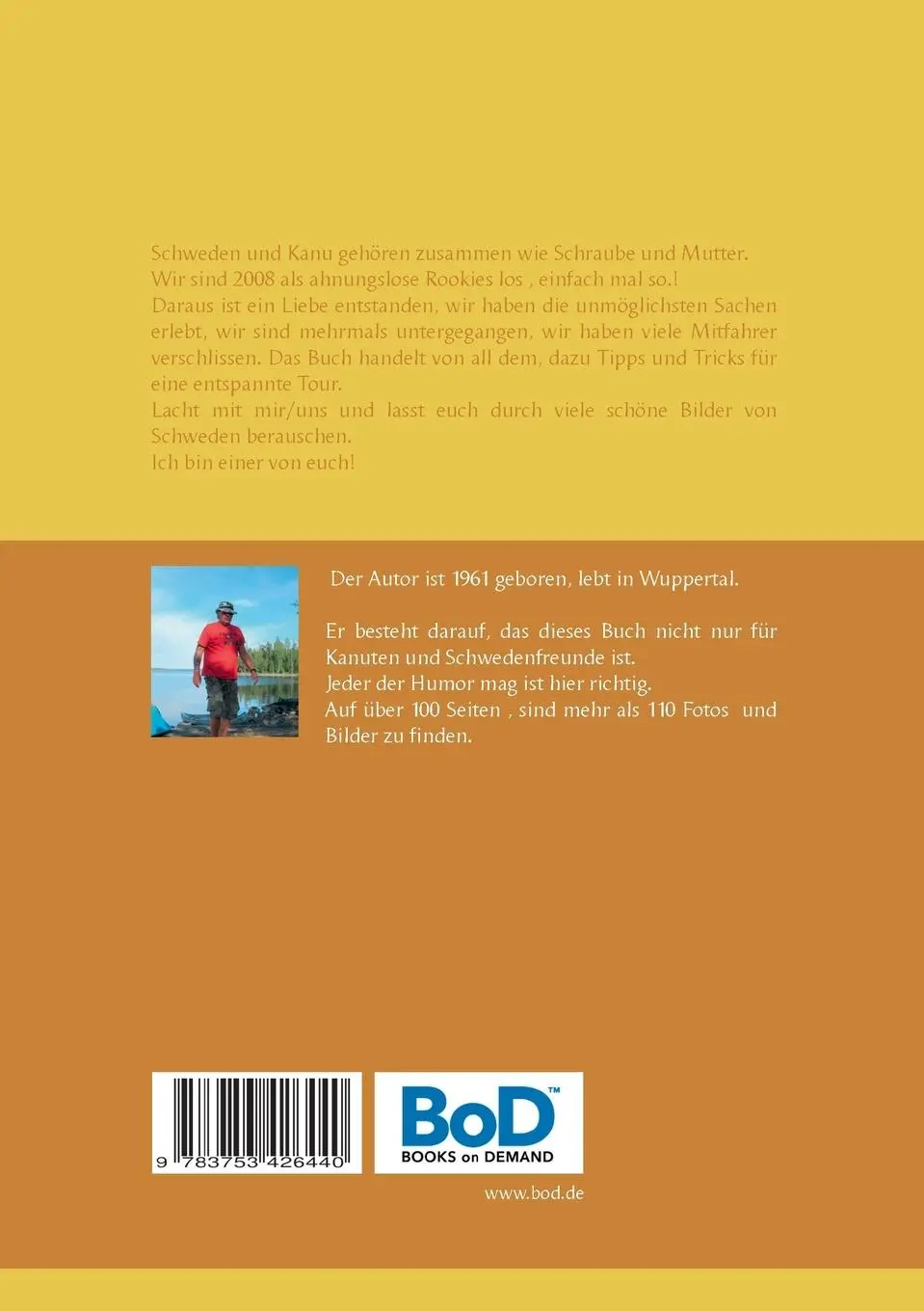 Rückseite: 9783753426440 | Mein Kanu , meine Freunde und ich | Thomas Schwieder | Taschenbuch
