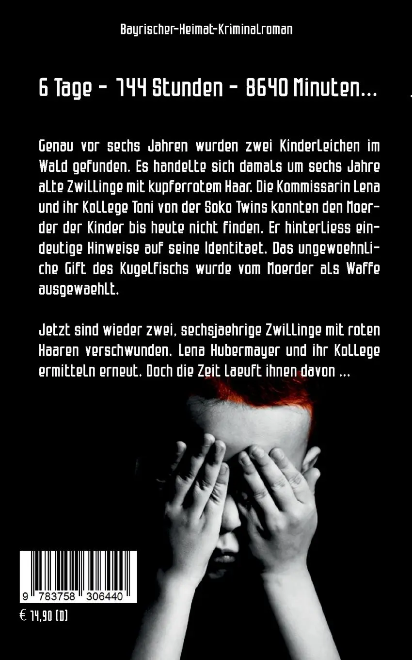 Rückseite: 9783758306440 | Tetrodotoxin | Die Handschrift eines Mörders | Sina Krammer | Buch