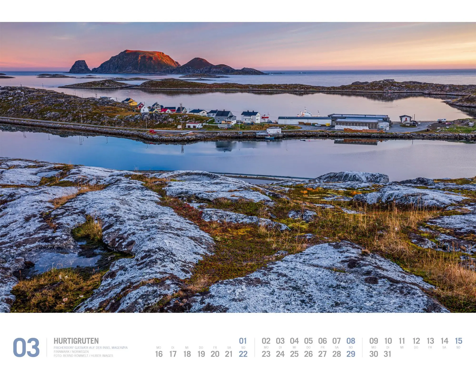 Bild: 9783838426440 | Hurtigruten Kalender 2026 Unterwegs zwischen Bergen und Kirkenes