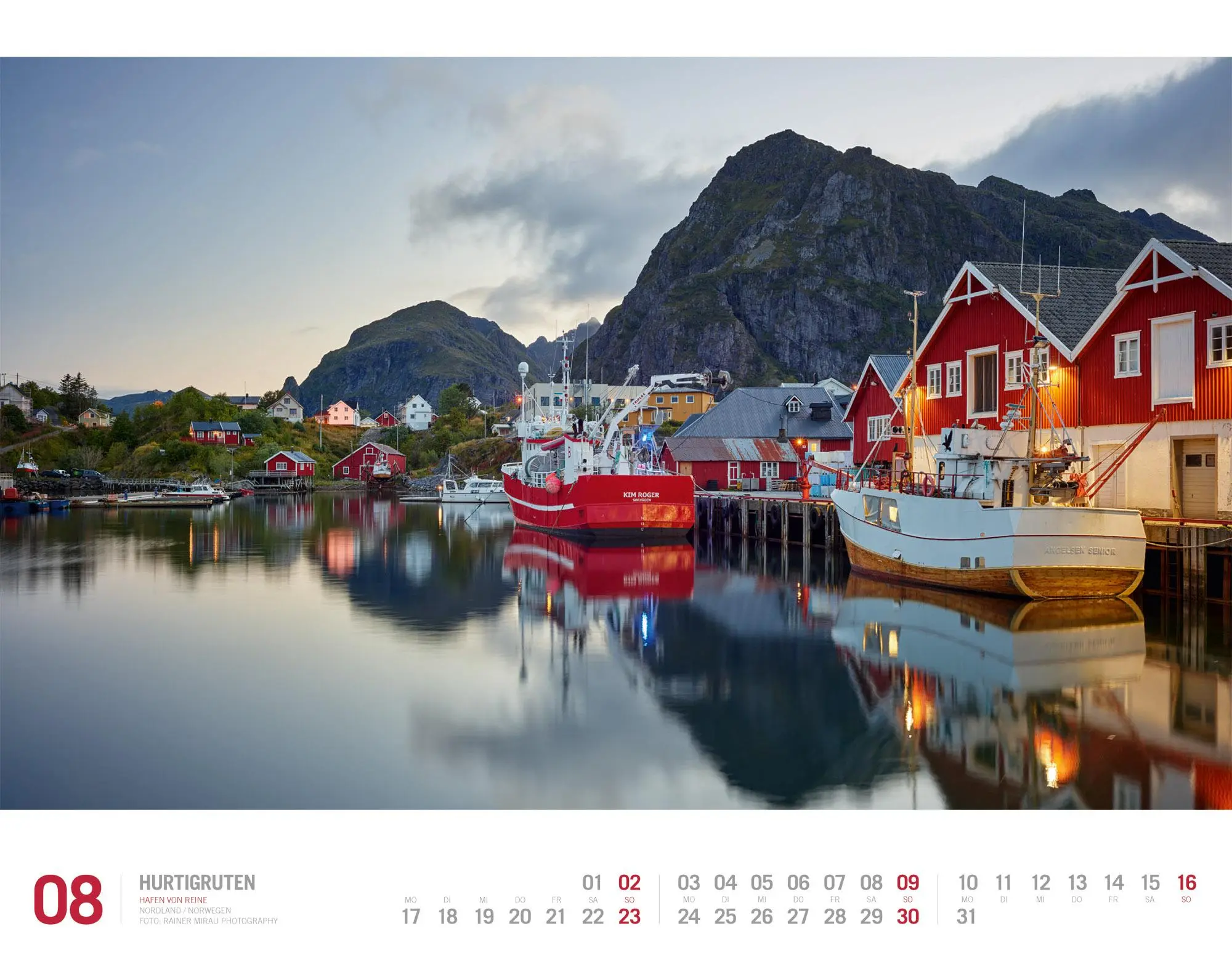 Bild: 9783838426440 | Hurtigruten Kalender 2026 Unterwegs zwischen Bergen und Kirkenes