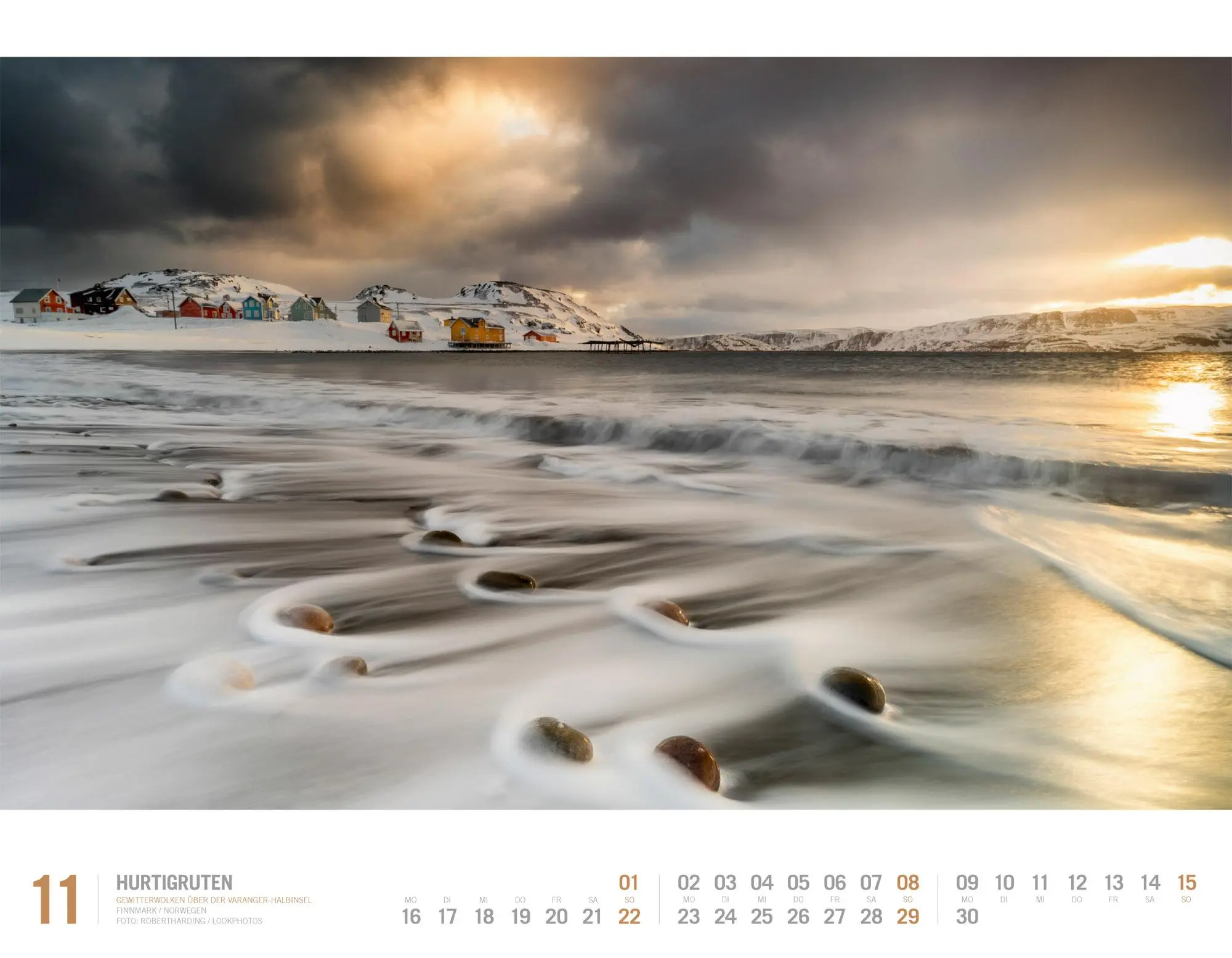 Bild: 9783838426440 | Hurtigruten Kalender 2026 Unterwegs zwischen Bergen und Kirkenes
