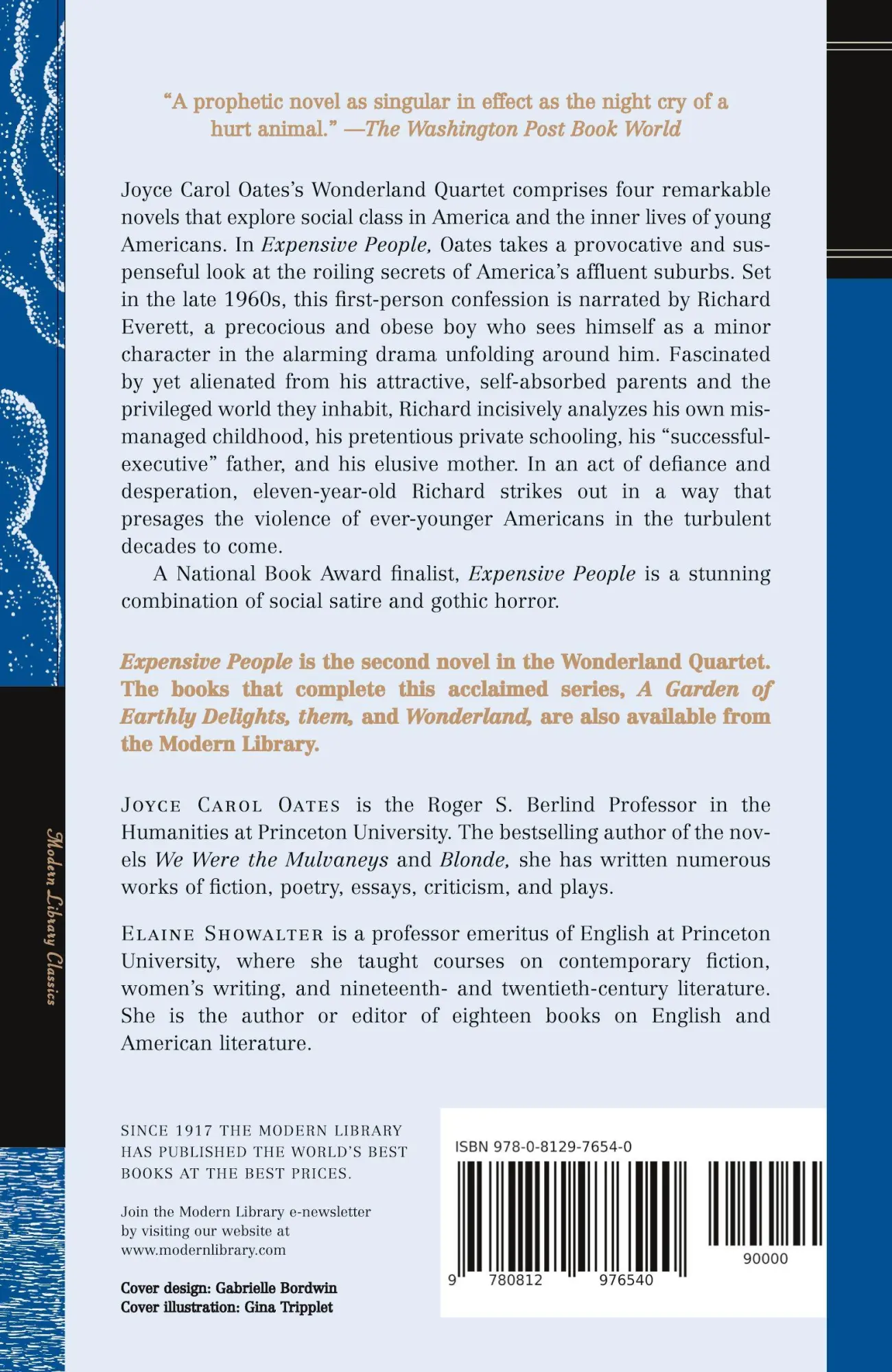 Rückseite: 9780812976540 | Expensive People | Joyce Carol Oates | Taschenbuch | Englisch | 2006
