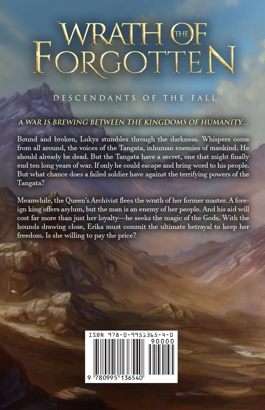 Rückseite: 9780995136540 | Wrath of the Forgotten | Aaron Hodges | Taschenbuch | Englisch | 2020