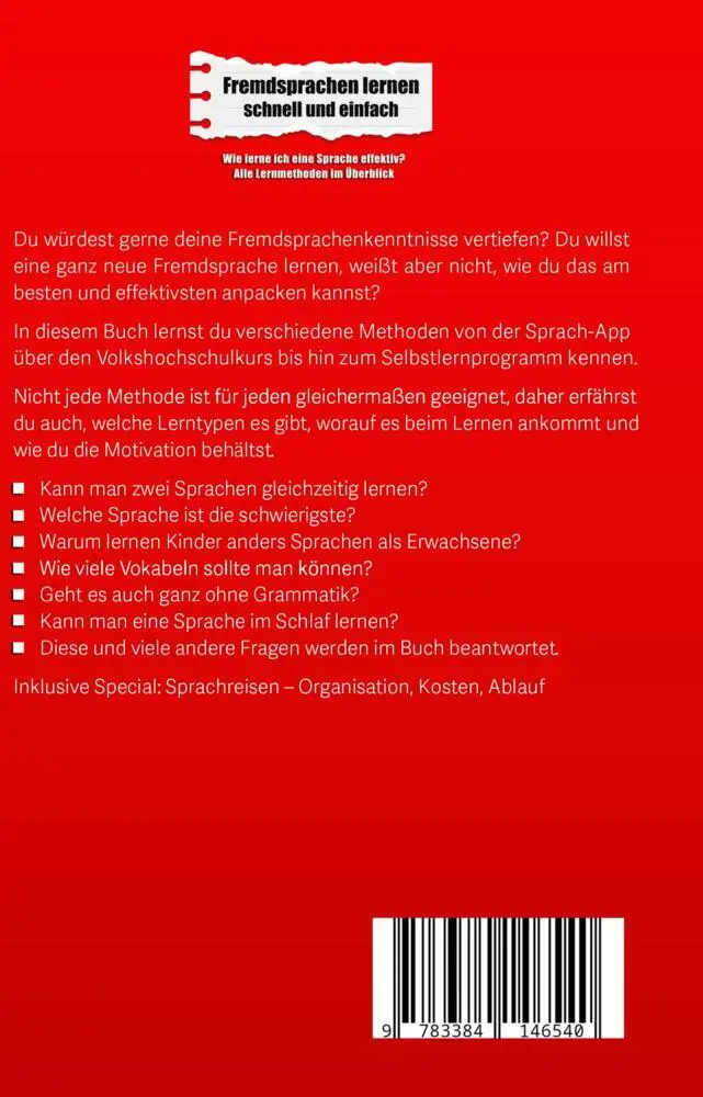 Bild: 9783384146540 | Fremdsprachen lernen schnell und einfach | Ulrike Steiner | Buch