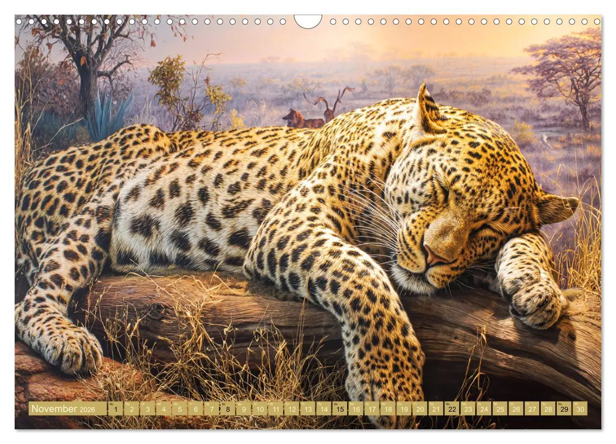 Bild: 9783457646540 | Leoparden. Meister der Jagd im seidigen Fleckenfell (Wandkalender...