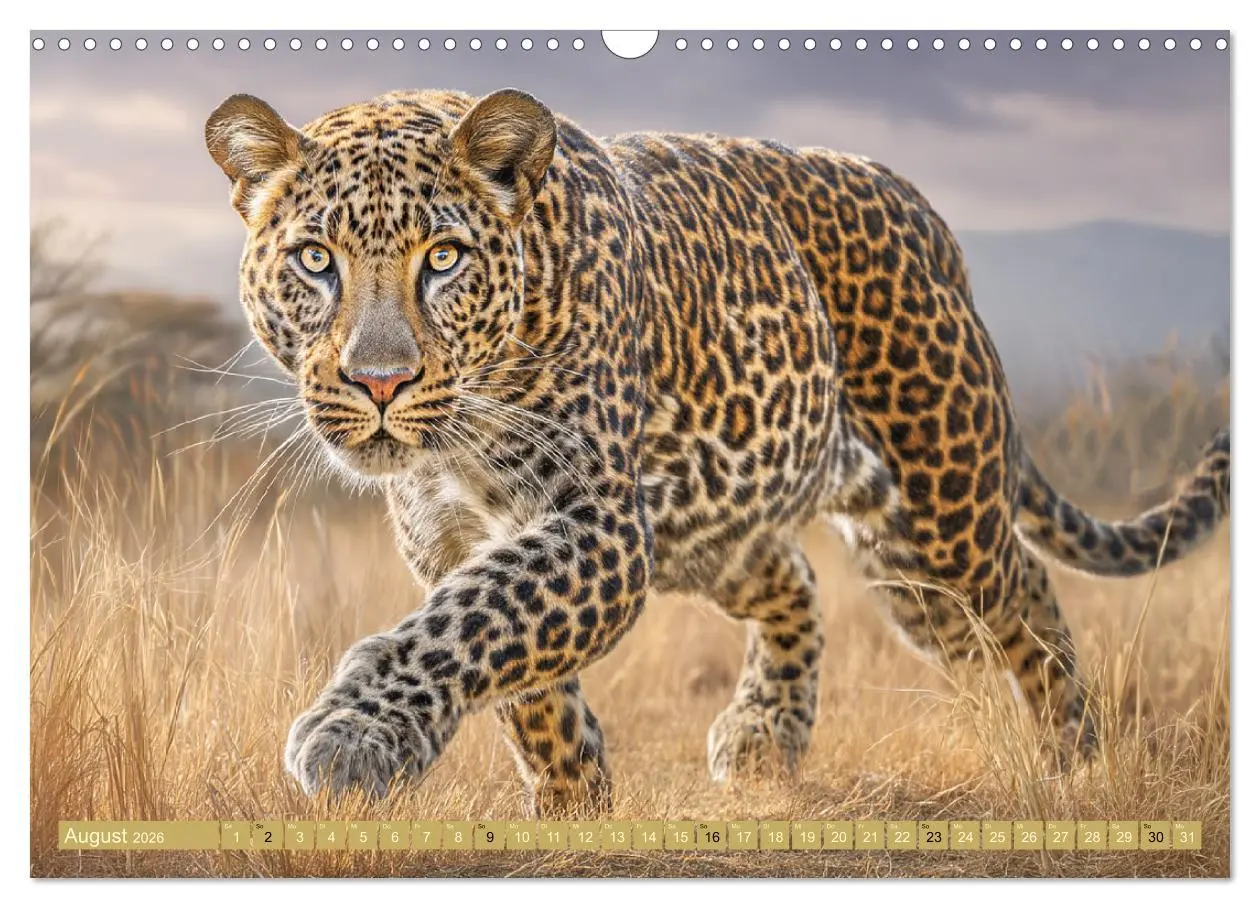 Bild: 9783457646540 | Leoparden. Meister der Jagd im seidigen Fleckenfell (Wandkalender...