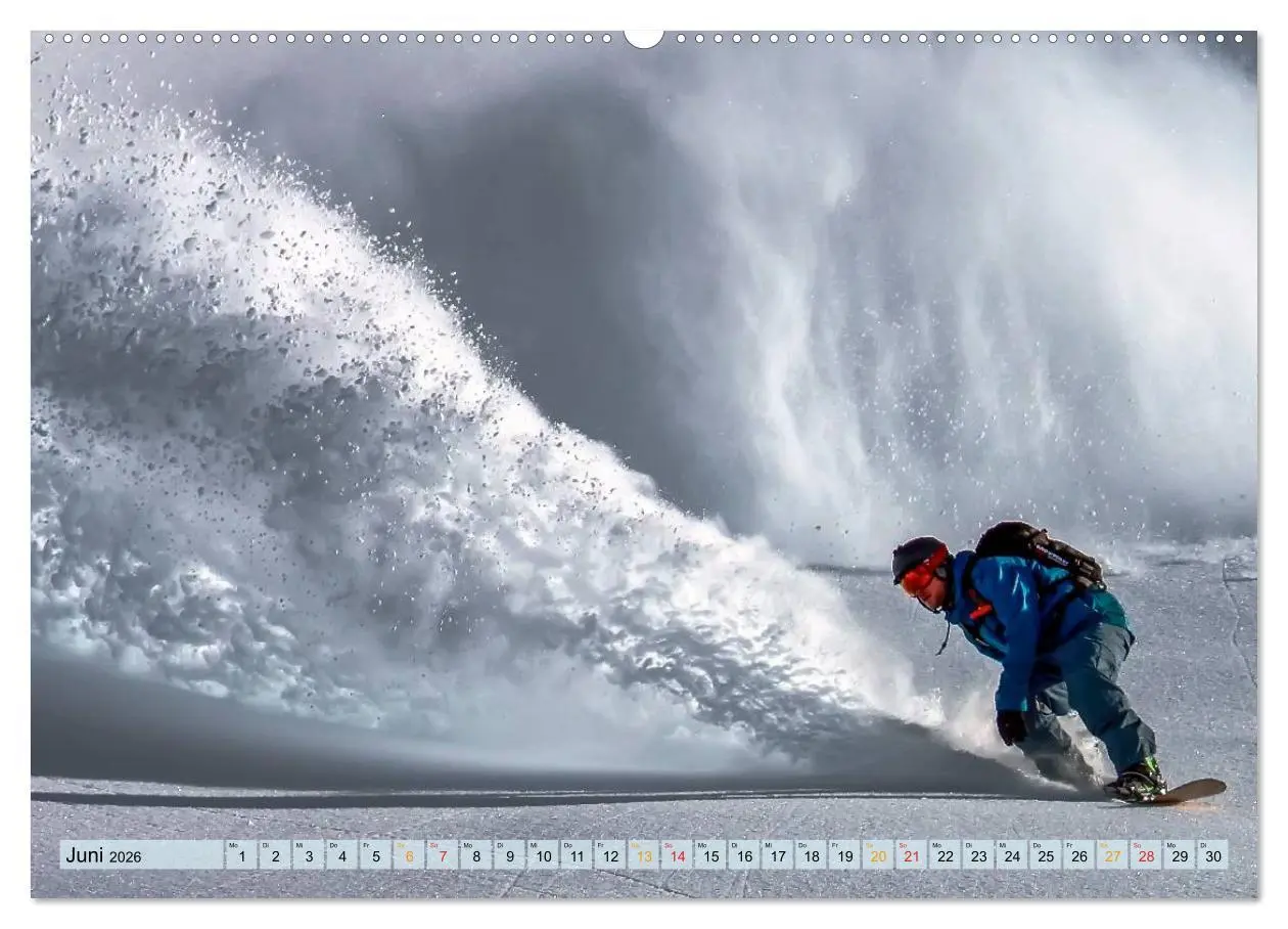 Bild: 9783516046540 | Snowboarden - ein Stück Freiheit (hochwertiger Premium Wandkalender...