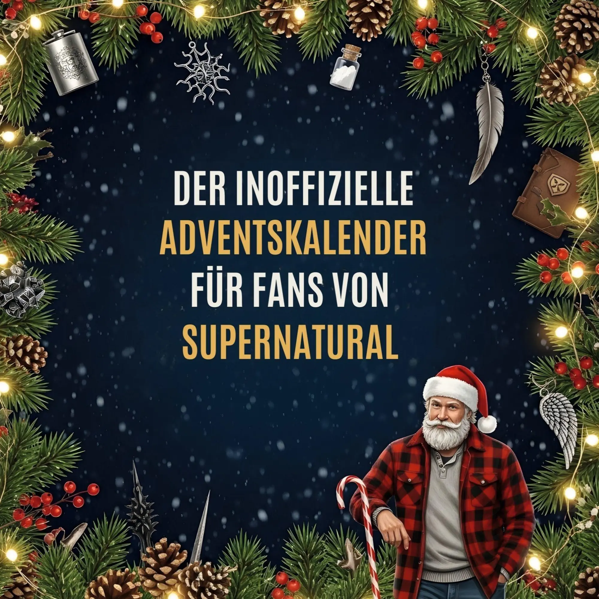 Cover: 9783695316540 | Der inoffizielle Adventskalender für Fans von Supernatural | Mia Koch