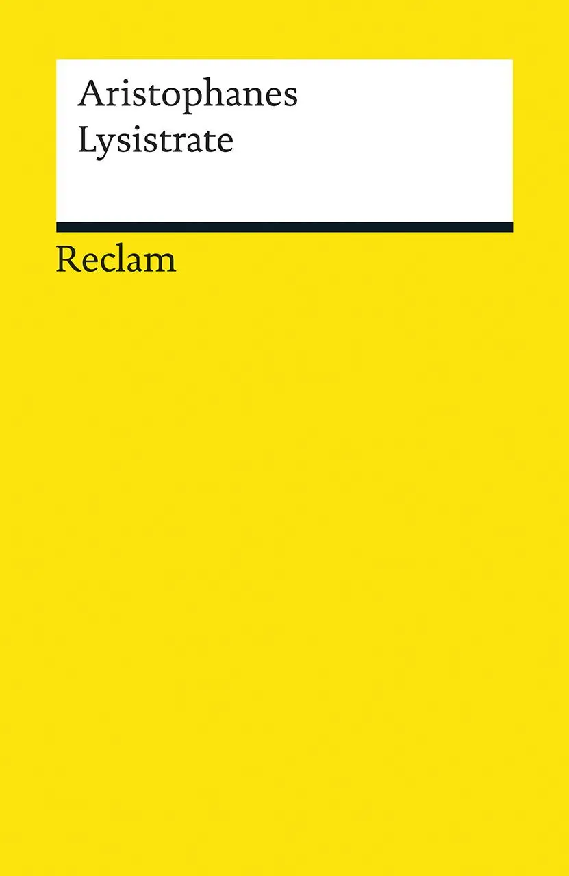 Cover: 9783150186640 | Lysistrate | Aristophanes | Taschenbuch | Reclam Universal-Bibliothek