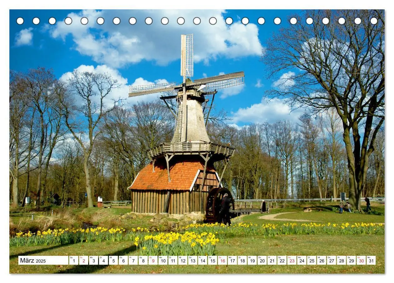 Bild: 9783435166640 | Wunderschönes Emsland (Tischkalender 2025 DIN A5 quer), CALVENDO...