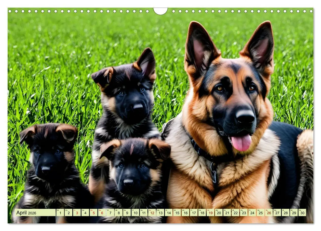 Bild: 9783457326640 | Deutscher Schäferhund - Inbegriff der Treue (Wandkalender 2026 DIN...