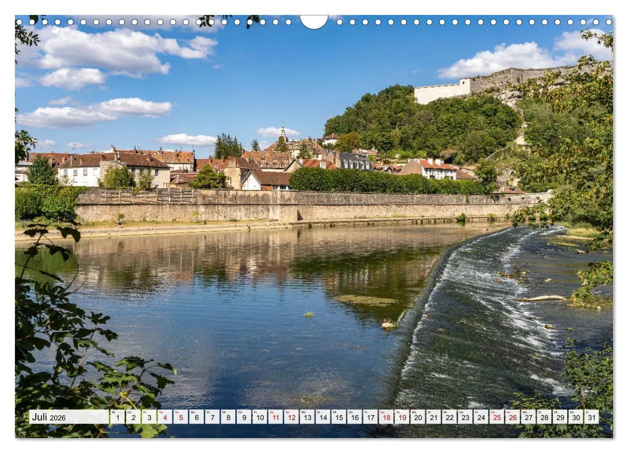 Bild: 9783457566640 | Frankreich - Besançon (Wandkalender 2026 DIN A3 quer), CALVENDO...