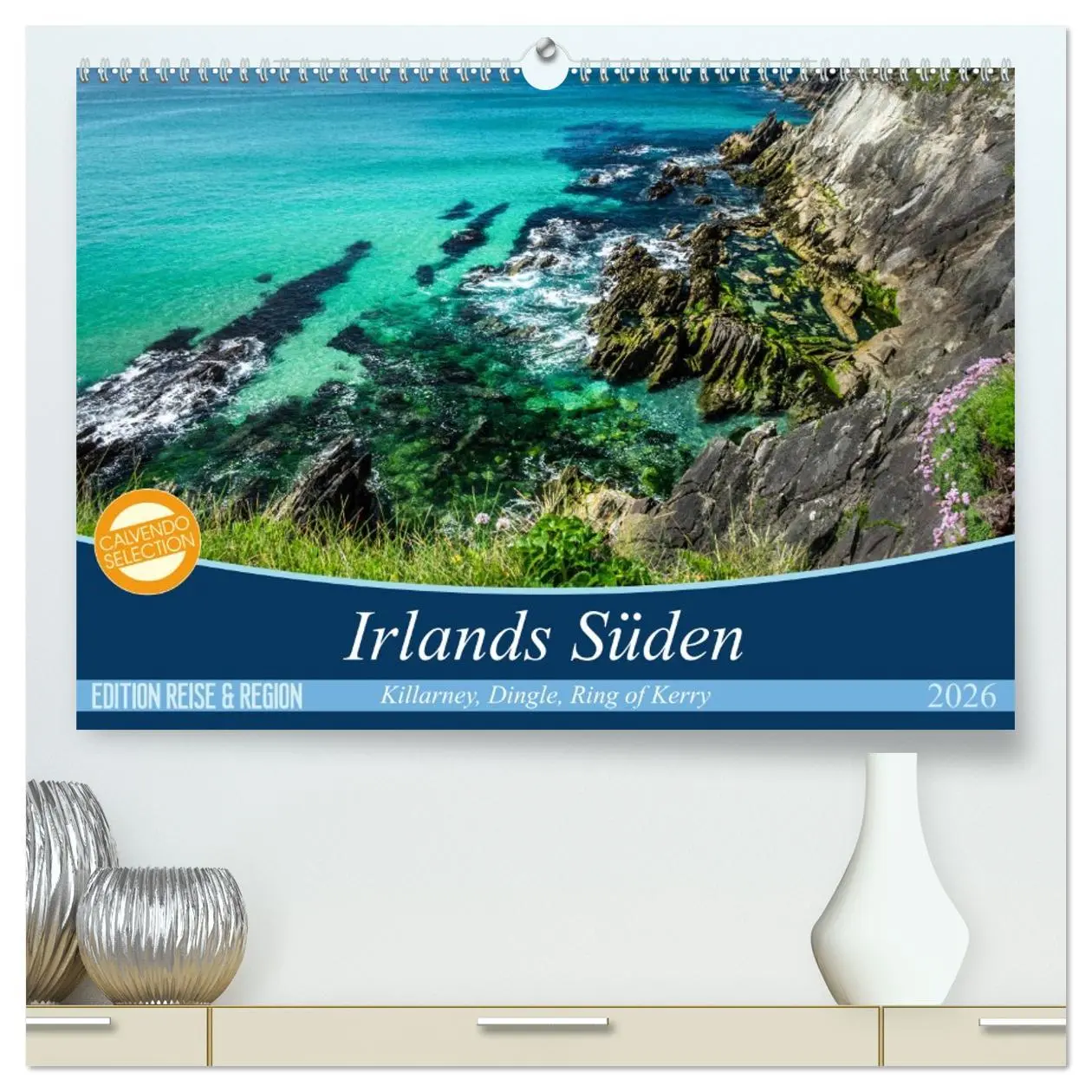 Cover: 9783457876640 | Irlands fanzinierender Süden (hochwertiger Premium Wandkalender...