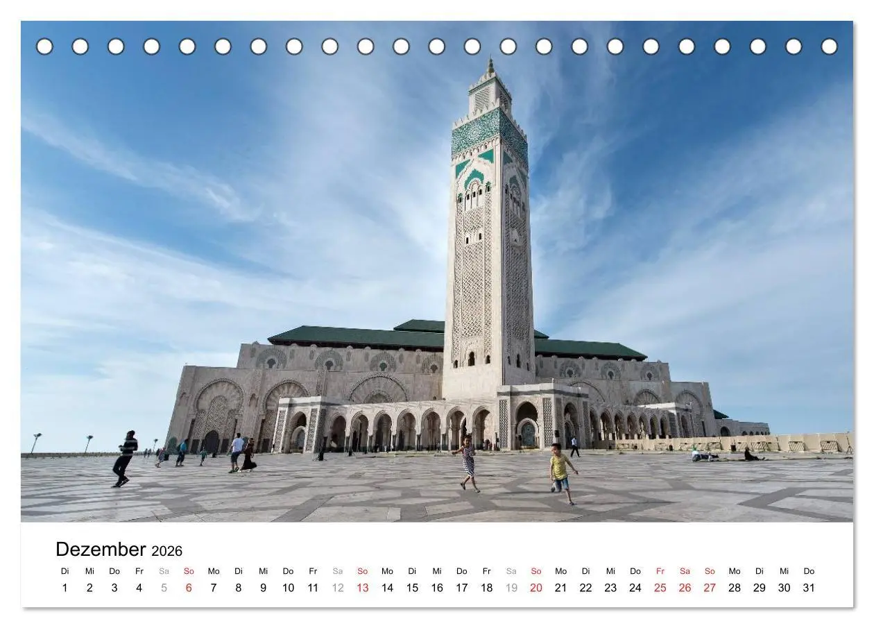 Bild: 9783457946640 | Märchenhaftes Marokko (Tischkalender 2026 DIN A5 quer), CALVENDO...