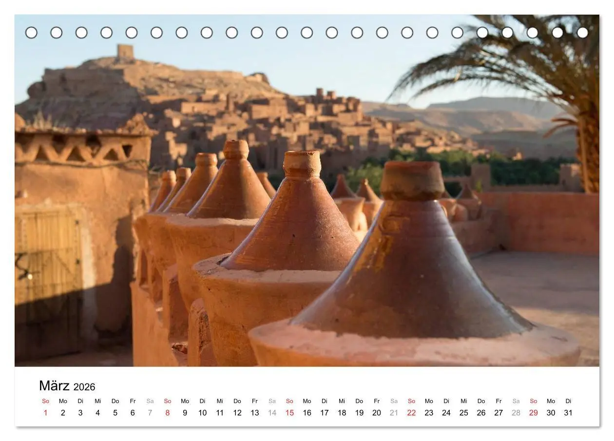 Bild: 9783457946640 | Märchenhaftes Marokko (Tischkalender 2026 DIN A5 quer), CALVENDO...