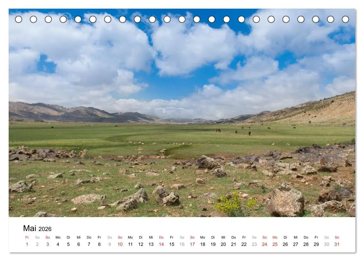 Bild: 9783457946640 | Märchenhaftes Marokko (Tischkalender 2026 DIN A5 quer), CALVENDO...
