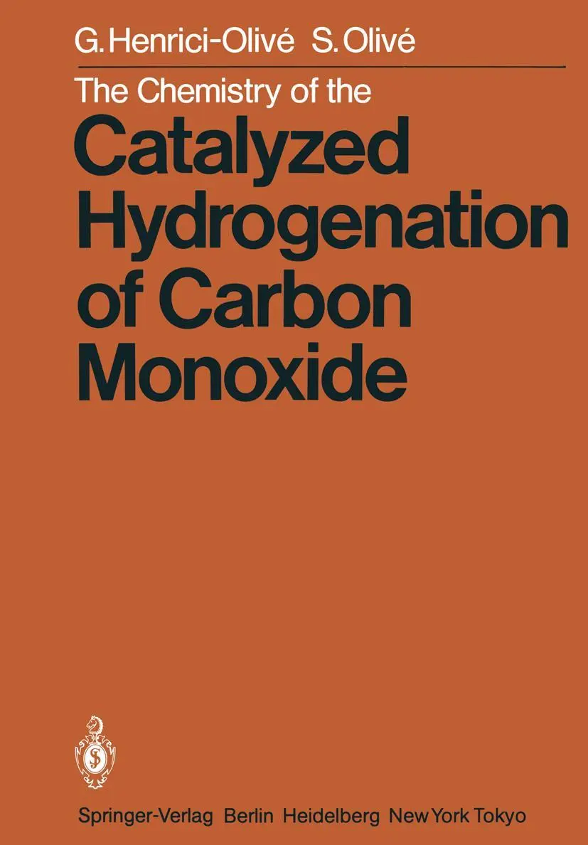 Cover: 9783642696640 | The Chemistry of the Catalyzed Hydrogenation of Carbon Monoxide | Buch