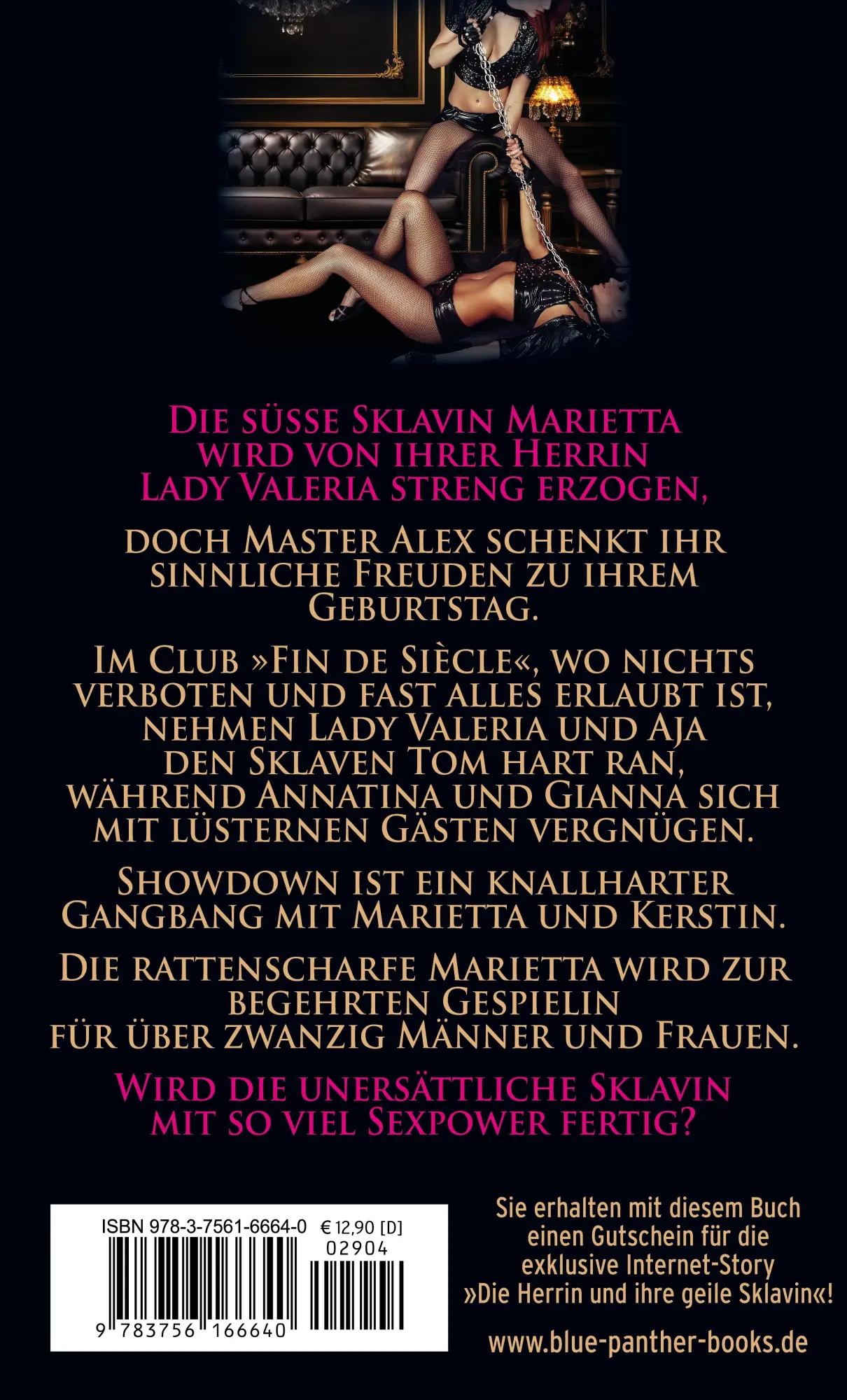 Rückseite: 9783756166640 | Der Palast der Unterwerfung - Aus dem Leben einer Sklavin...