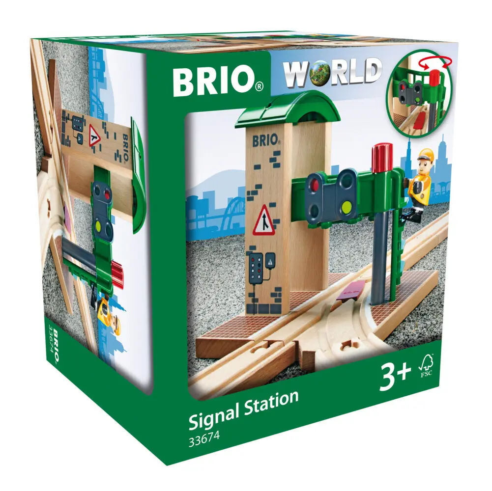Cover: 7312350336740 | Signal Station | BRIO® | Spiel | In Schachtel | Spiel | 63367400