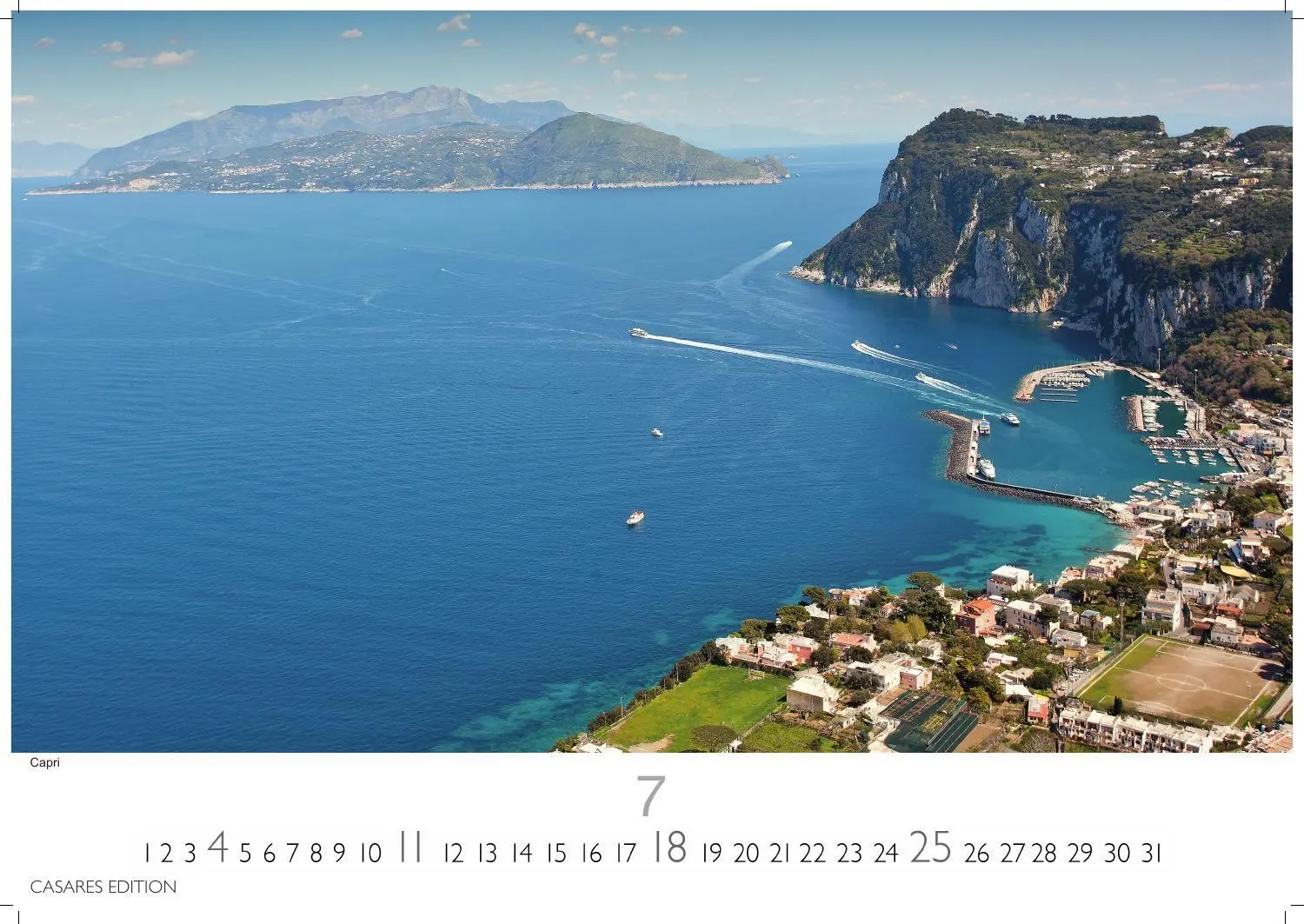 Bild: 9781835246740 | Golf von Neapel Kalender 2027 - Wandkalender Fotokalender Italien...
