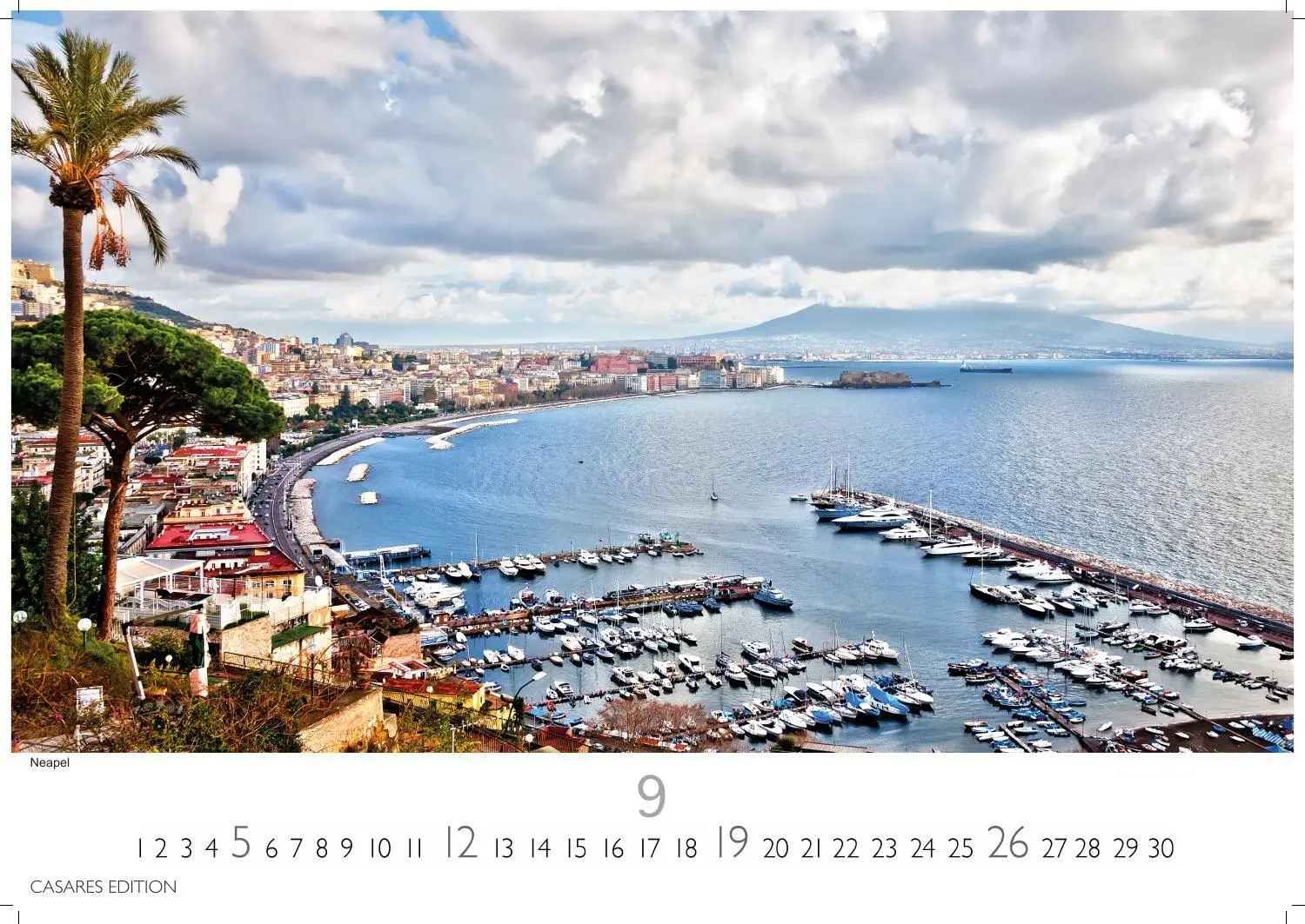 Bild: 9781835246740 | Golf von Neapel Kalender 2027 - Wandkalender Fotokalender Italien...