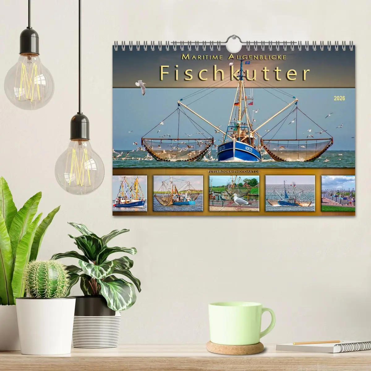 Bild: 9783457866740 | Maritime Augenblicke - Fischkutter (Wandkalender 2026 DIN A4 quer),...