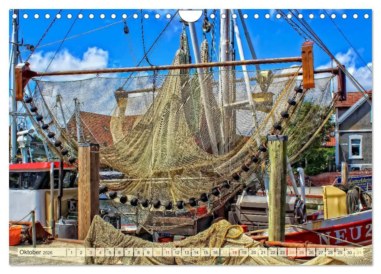Bild: 9783457866740 | Maritime Augenblicke - Fischkutter (Wandkalender 2026 DIN A4 quer),...