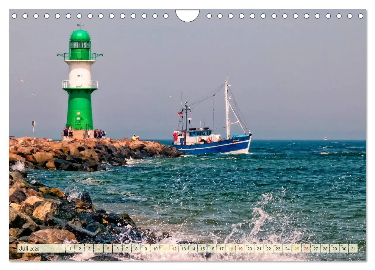 Bild: 9783457866740 | Maritime Augenblicke - Fischkutter (Wandkalender 2026 DIN A4 quer),...