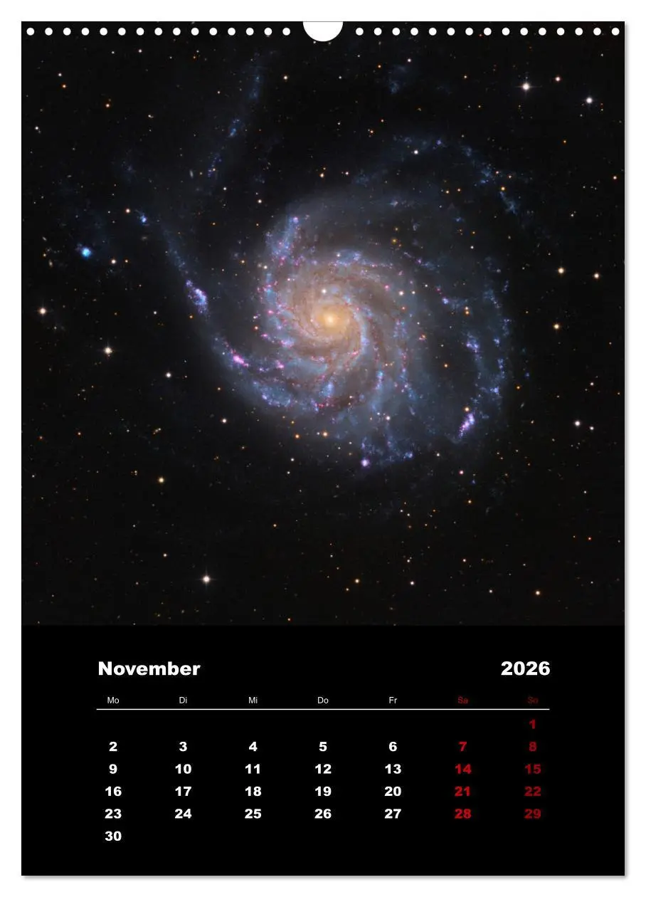 Bild: 9783516406740 | Das Universum (Wandkalender 2026 DIN A3 hoch), CALVENDO Monatskalender