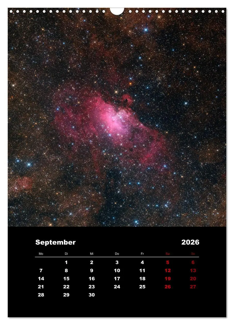Bild: 9783516406740 | Das Universum (Wandkalender 2026 DIN A3 hoch), CALVENDO Monatskalender