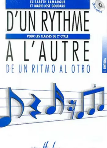 Cover: 9790230966740 | LAMARQUE Elisabeth / GOUDARD Marie-José D'un rythme à l'autre 1...