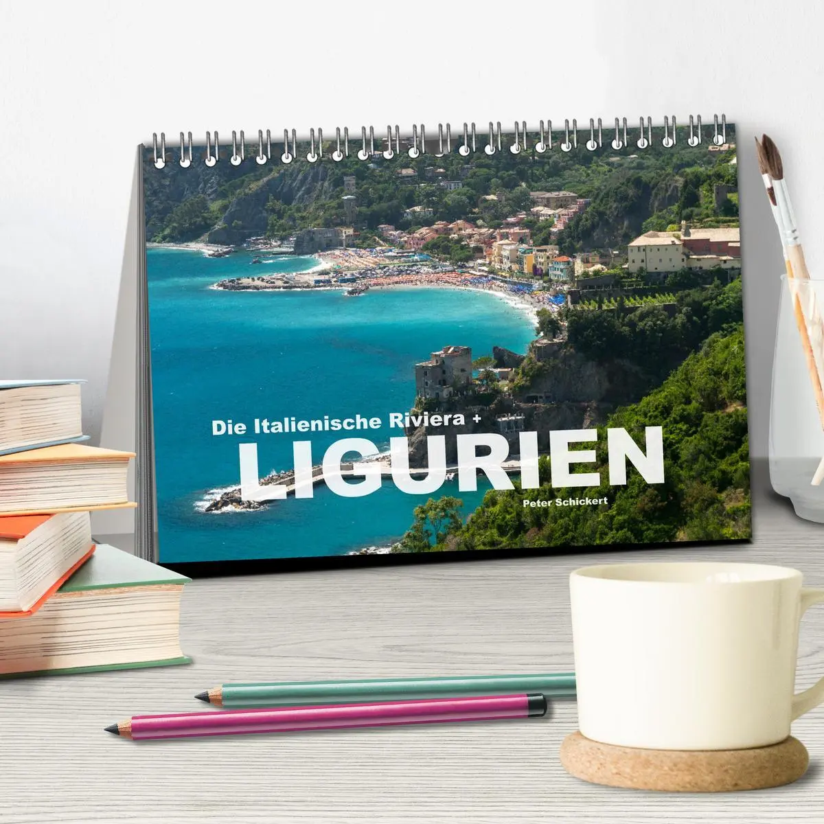 Bild: 9783457476840 | Die Italienische Riviera - Ligurien (Tischkalender 2026 DIN A5...