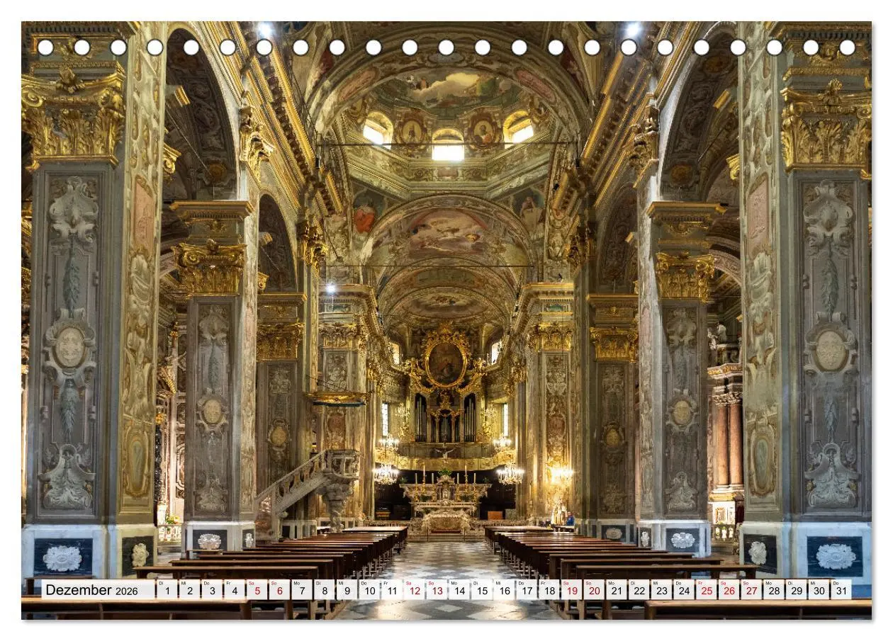 Bild: 9783457476840 | Die Italienische Riviera - Ligurien (Tischkalender 2026 DIN A5...