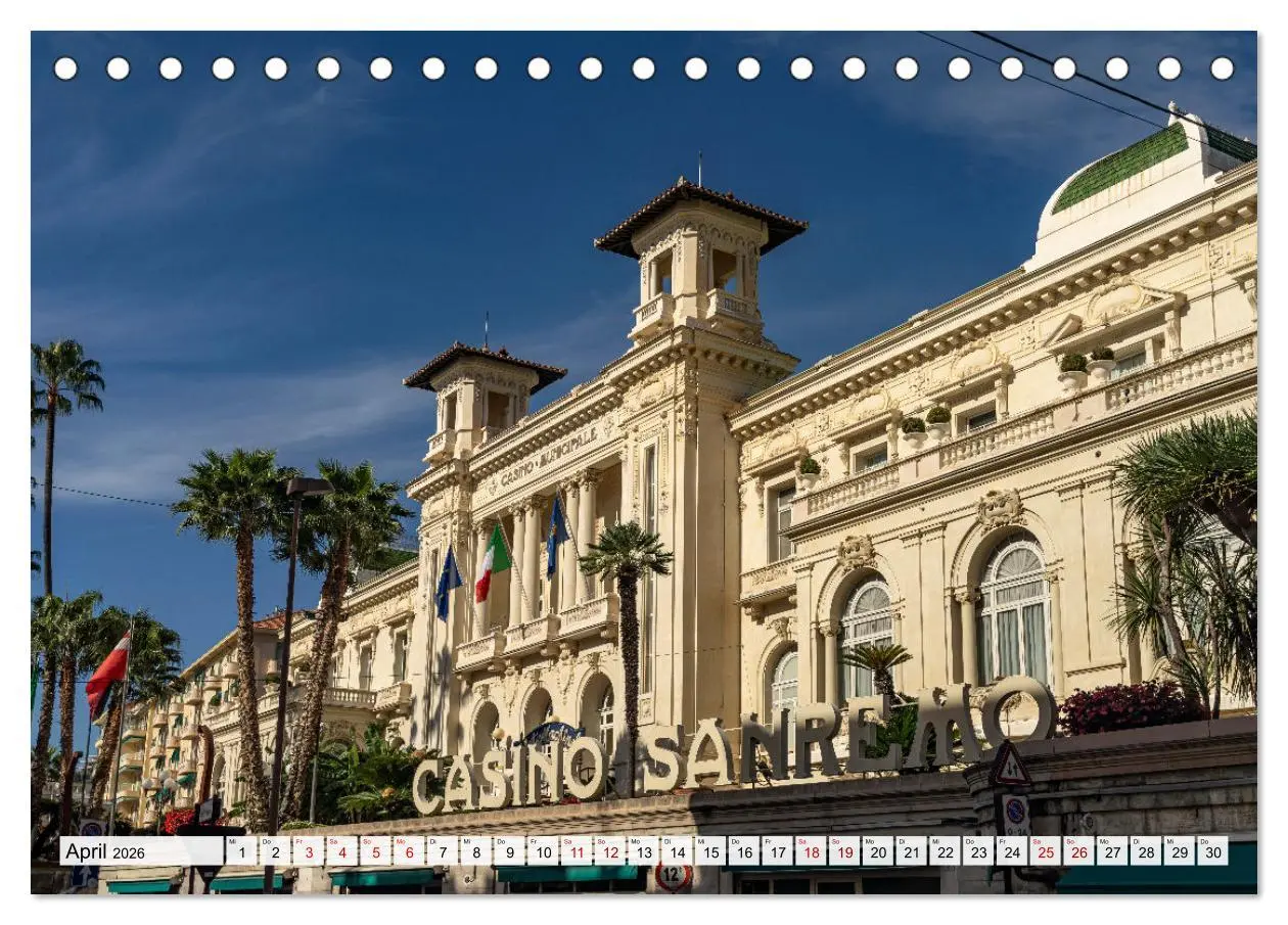 Bild: 9783457476840 | Die Italienische Riviera - Ligurien (Tischkalender 2026 DIN A5...