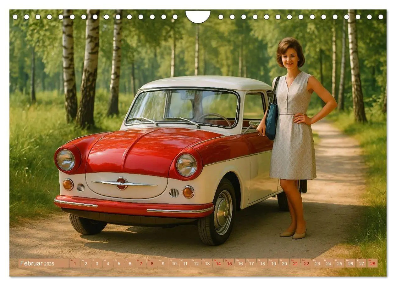 Bild: 9783516706840 | Alltagsgeschichten mit Trabant (Wandkalender 2026 DIN A4 quer),...