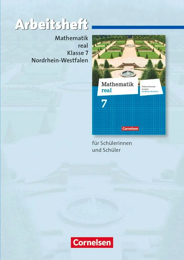 Cover: 9783060066940 | Mathematik real 7. Schuljahr. Arbeitsheft mit eingelegten Lösungen....