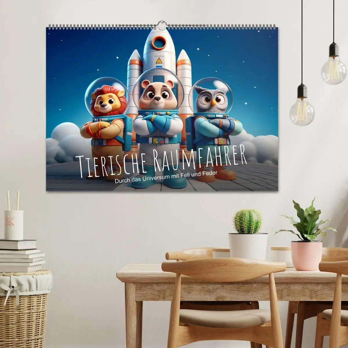 Bild: 9783457466940 | Tierische Raumfahrer: Durch das Universum mit Fell und Feder...