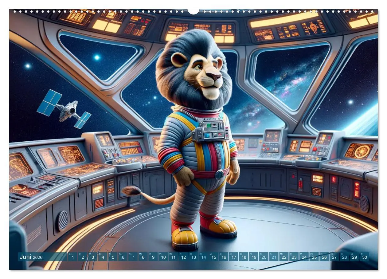 Bild: 9783457466940 | Tierische Raumfahrer: Durch das Universum mit Fell und Feder...
