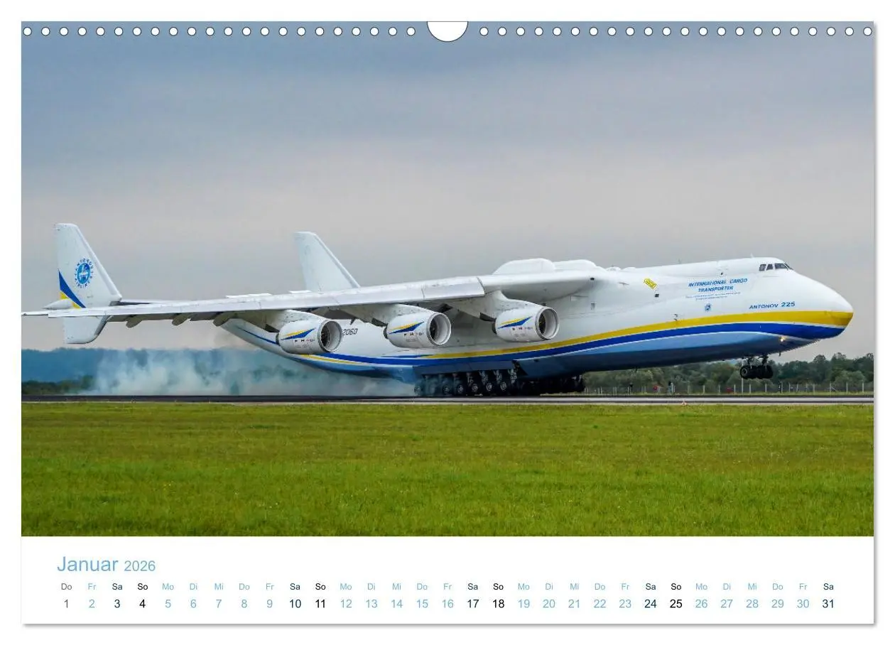 Bild: 9783457606940 | ANTONOV AN-225 "MRIJA" (Wandkalender 2026 DIN A3 quer), CALVENDO...