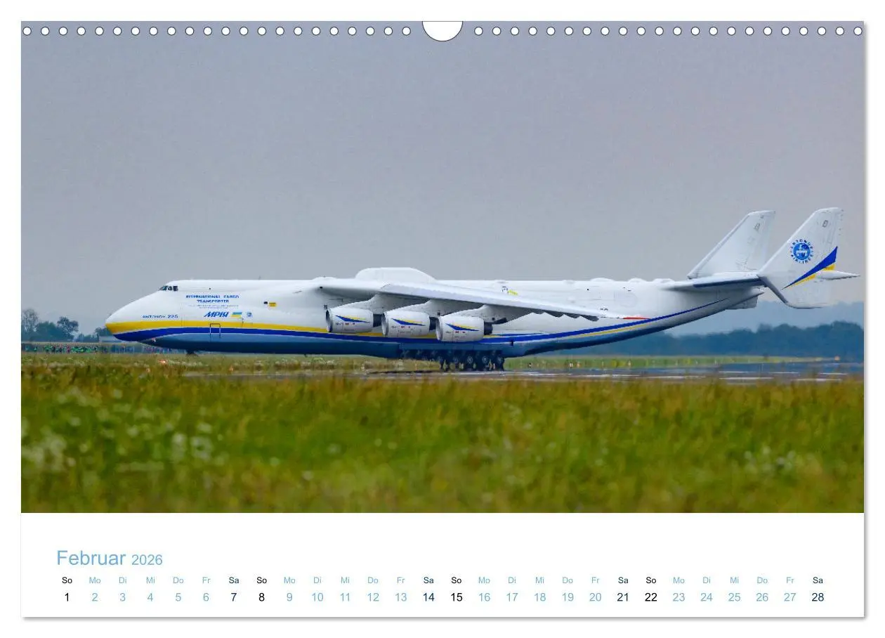 Bild: 9783457606940 | ANTONOV AN-225 "MRIJA" (Wandkalender 2026 DIN A3 quer), CALVENDO...