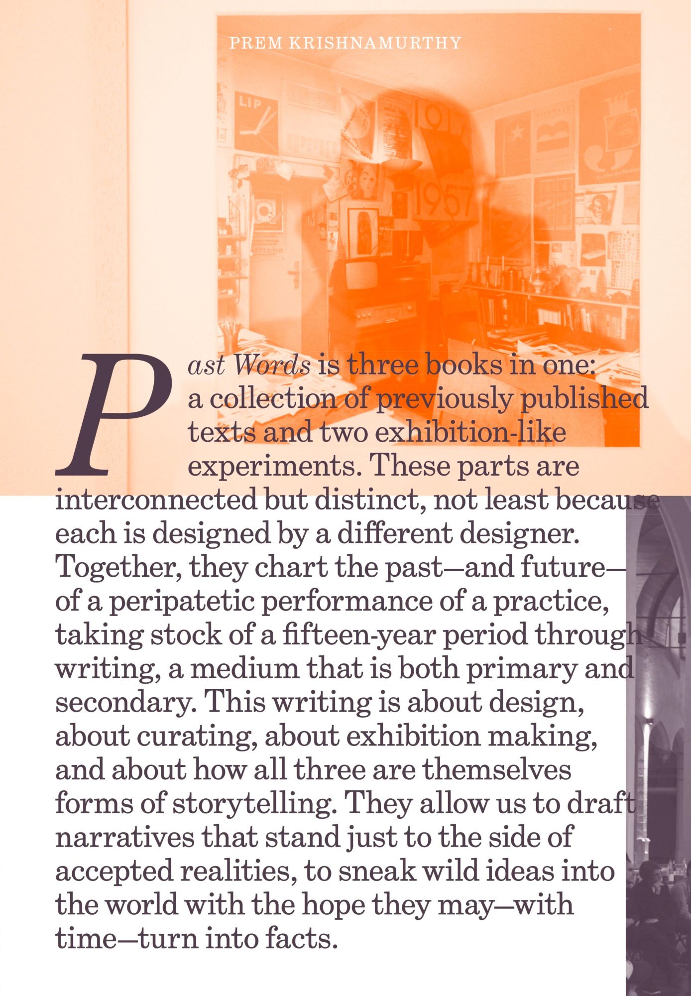 Cover: 9783753306940 | Prem Krishnamurthy. Past Words | Prem Krishnamurthy | Taschenbuch