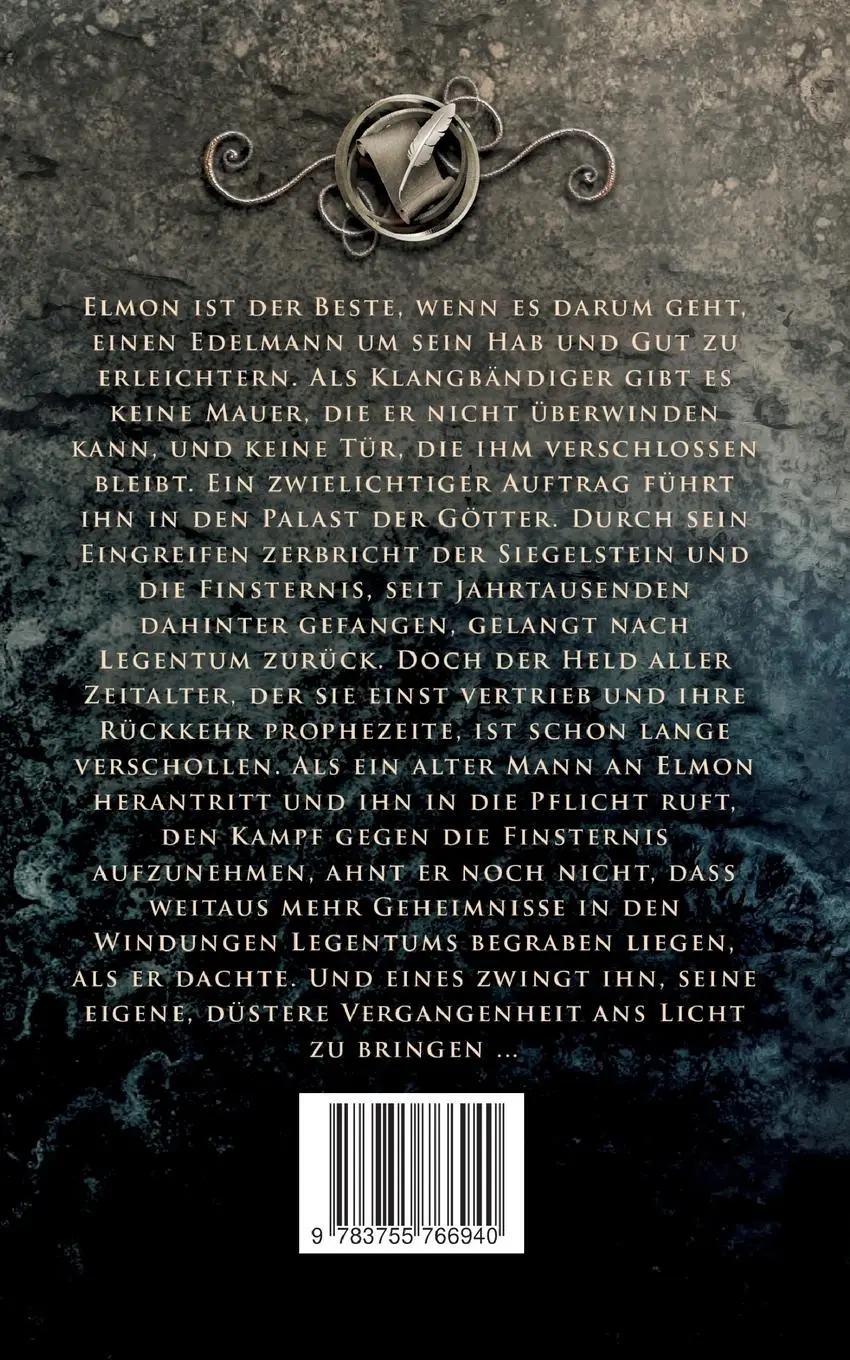 Rückseite: 9783755766940 | Das Lied der Magie | Pascal Wokan | Taschenbuch | 484 S. | Deutsch