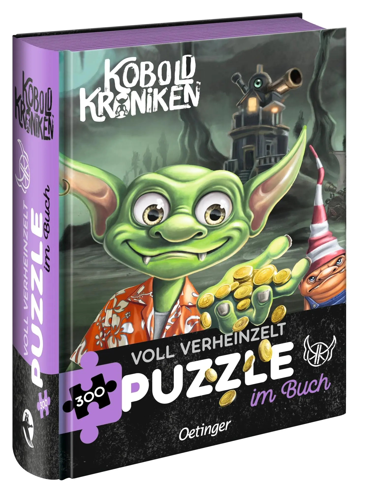 Cover: 4260512187040 | KoboldKroniken. Puzzle im Buch. Voll verheinzelt. 300 Teile | Spiel