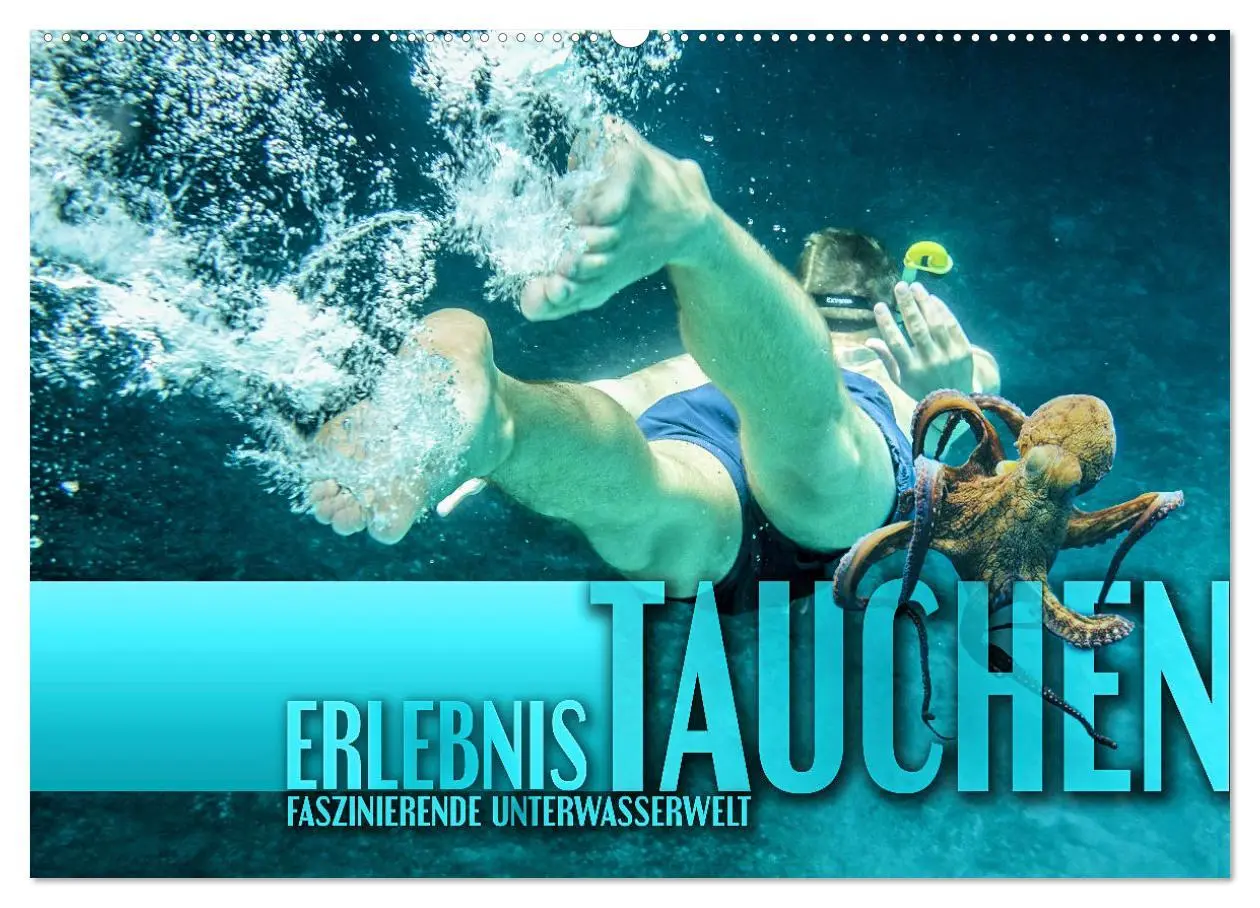 Cover: 9783457597040 | Erlebnis Tauchen - faszinierende Unterwasserwelt (Wandkalender 2026...