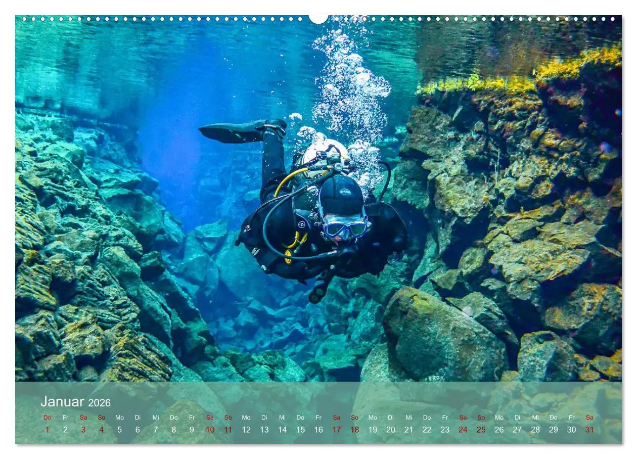 Bild: 9783457597040 | Erlebnis Tauchen - faszinierende Unterwasserwelt (Wandkalender 2026...