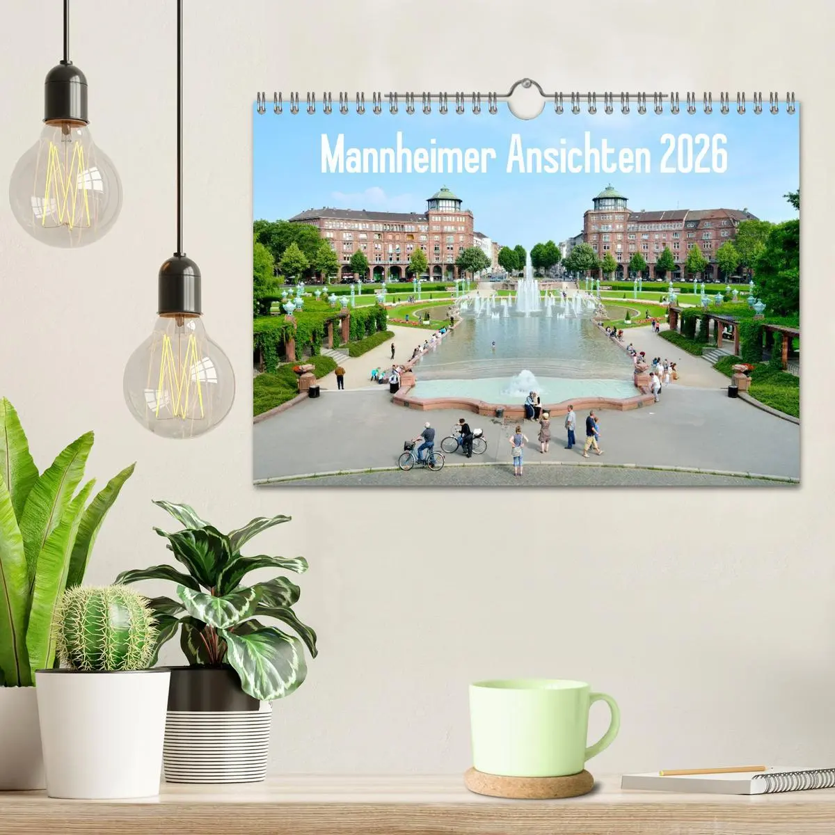 Bild: 9783516207040 | Mannheimer Ansichten 2026 (Wandkalender 2026 DIN A4 quer), CALVENDO...